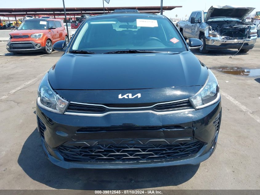 2023 Kia Rio Lx VIN: 3KPA24AD7PE605108 Lot: 39812545