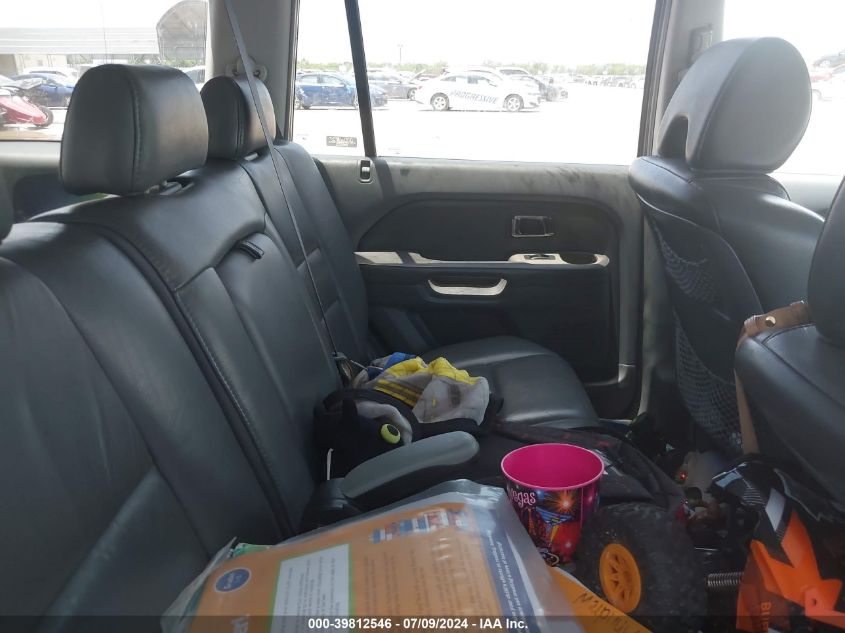 2006 Honda Pilot Ex-L VIN: 5FNYF28516B035881 Lot: 39812546