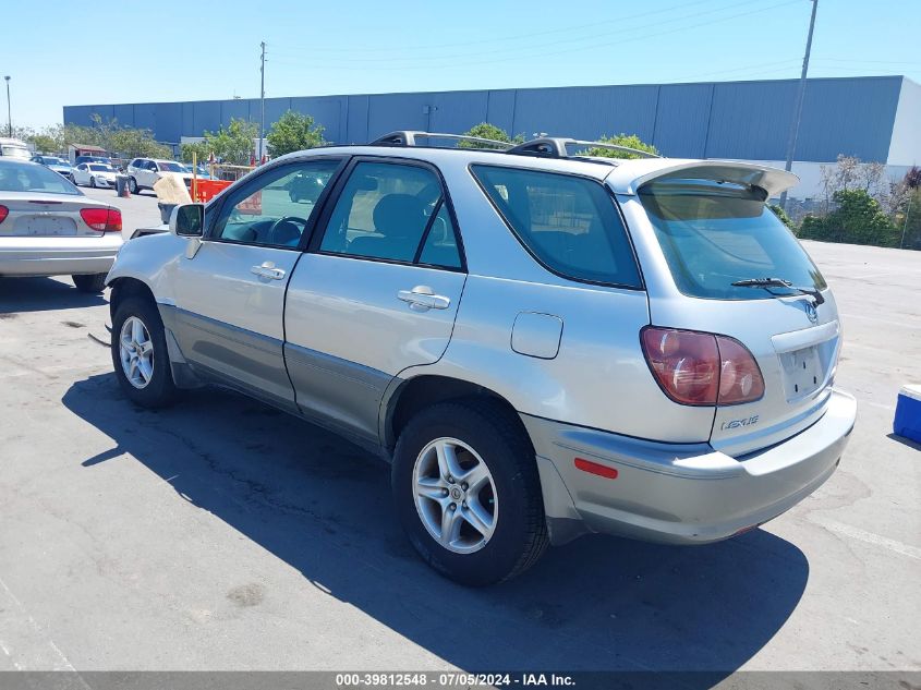 2000 Lexus Rx 300 VIN: JT6HF10U6Y0153673 Lot: 39812548