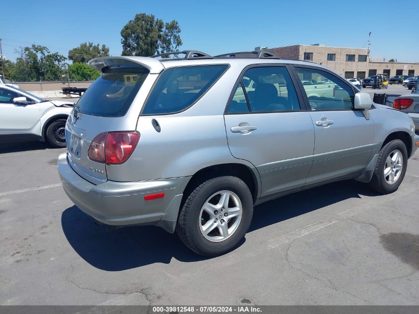 2000 Lexus Rx 300 VIN: JT6HF10U6Y0153673 Lot: 39812548