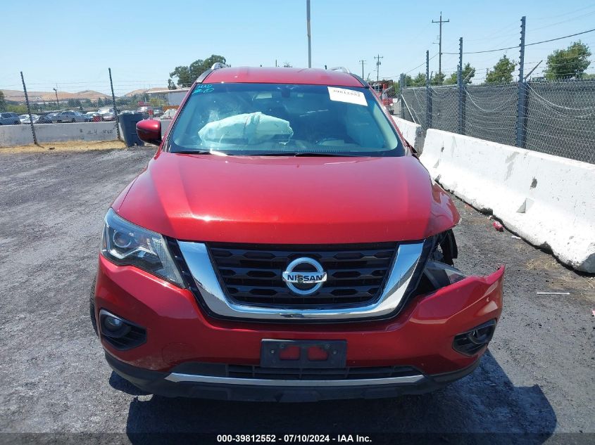 2017 Nissan Pathfinder Sv VIN: 5N1DR2MN2HC610772 Lot: 39812552