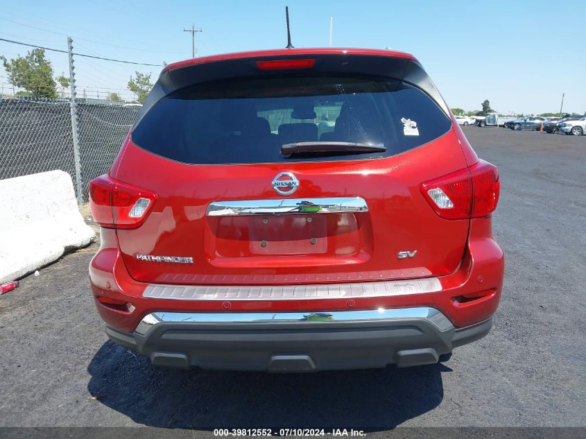 2017 Nissan Pathfinder Sv VIN: 5N1DR2MN2HC610772 Lot: 39812552