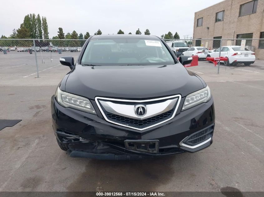 2016 Acura Rdx Technology Acurawatch Plus Packages/Technology Package VIN: 5J8TB4H58GL029352 Lot: 39812568