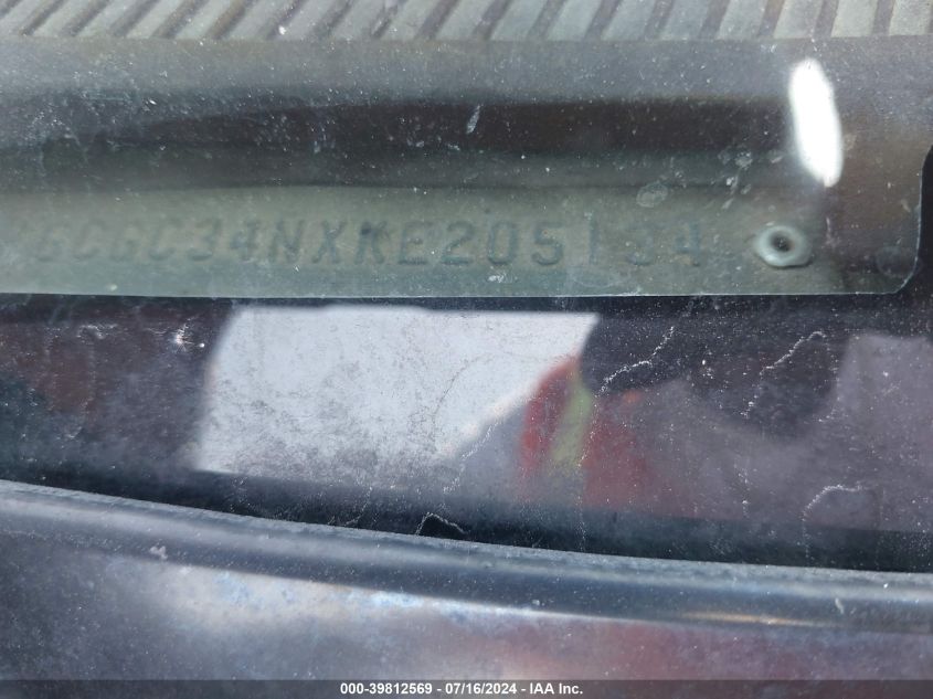 1989 Chevrolet Gmt-400 C3500 VIN: 1GCGC34NXKE205134 Lot: 39812569