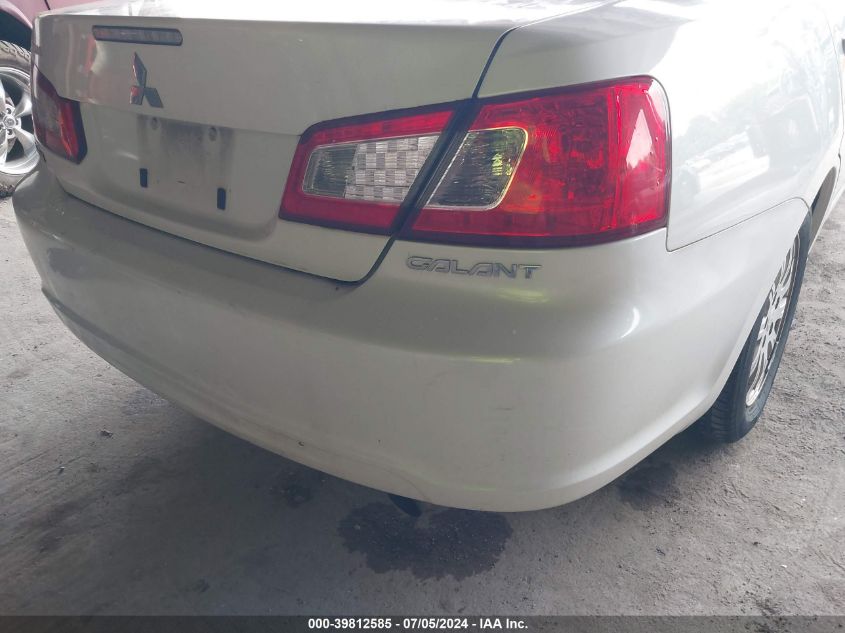 2011 Mitsubishi Galant Es VIN: 4A32B2FF6BE019620 Lot: 39812585