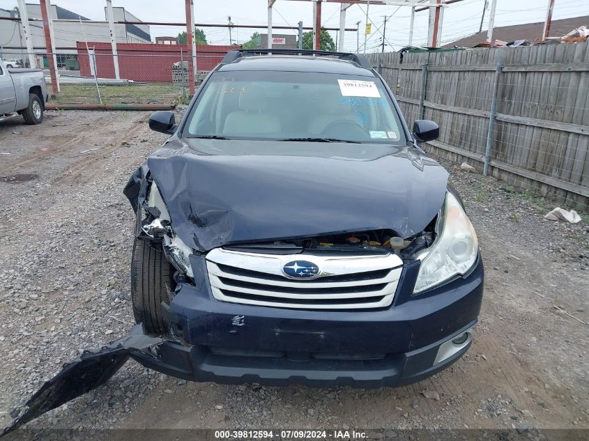 2012 Subaru Outback 2.5I Premium VIN: 4S4BRBBC5C3245344 Lot: 39812594