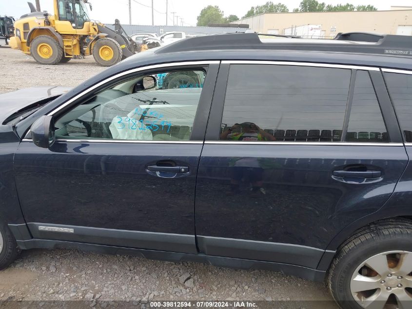 2012 Subaru Outback 2.5I Premium VIN: 4S4BRBBC5C3245344 Lot: 39812594