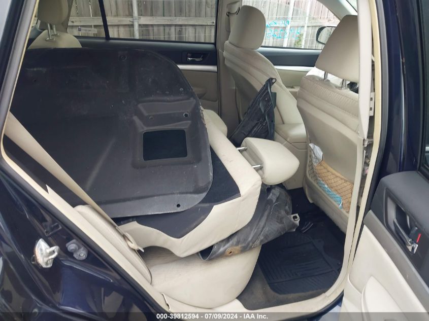 2012 Subaru Outback 2.5I Premium VIN: 4S4BRBBC5C3245344 Lot: 39812594