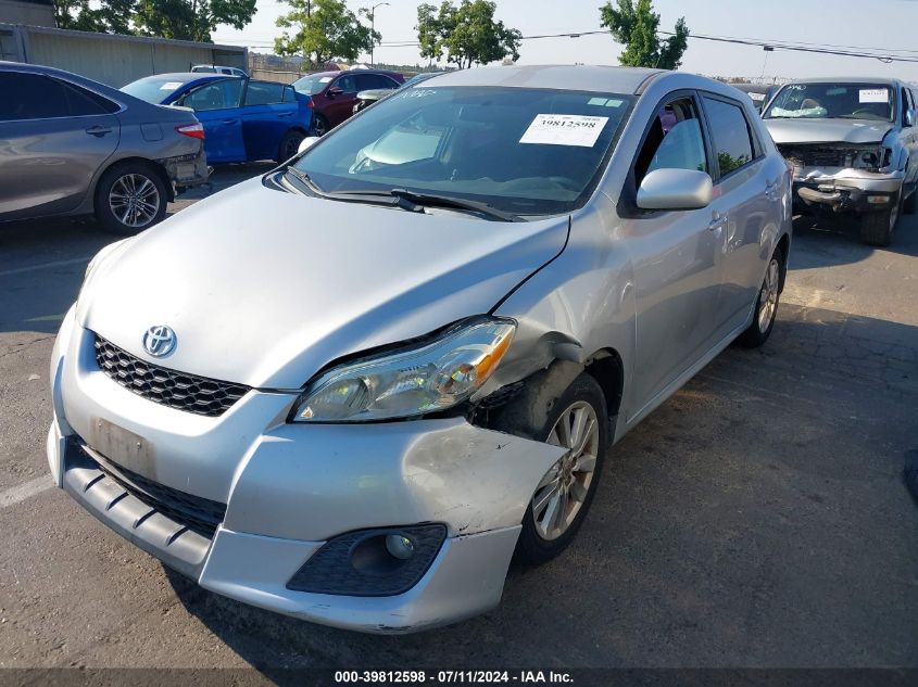 2010 Toyota Matrix VIN: 2T1KU4EE9AC272482 Lot: 39812598