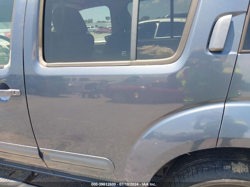 2006 Nissan Pathfinder S VIN: 5N1AR18U76C662894 Lot: 39812600