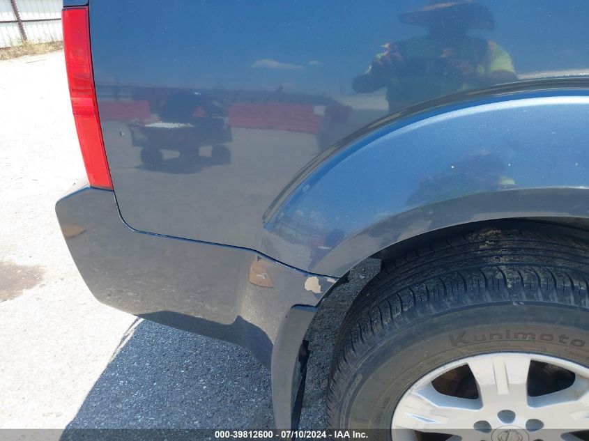 2006 Nissan Pathfinder S VIN: 5N1AR18U76C662894 Lot: 39812600