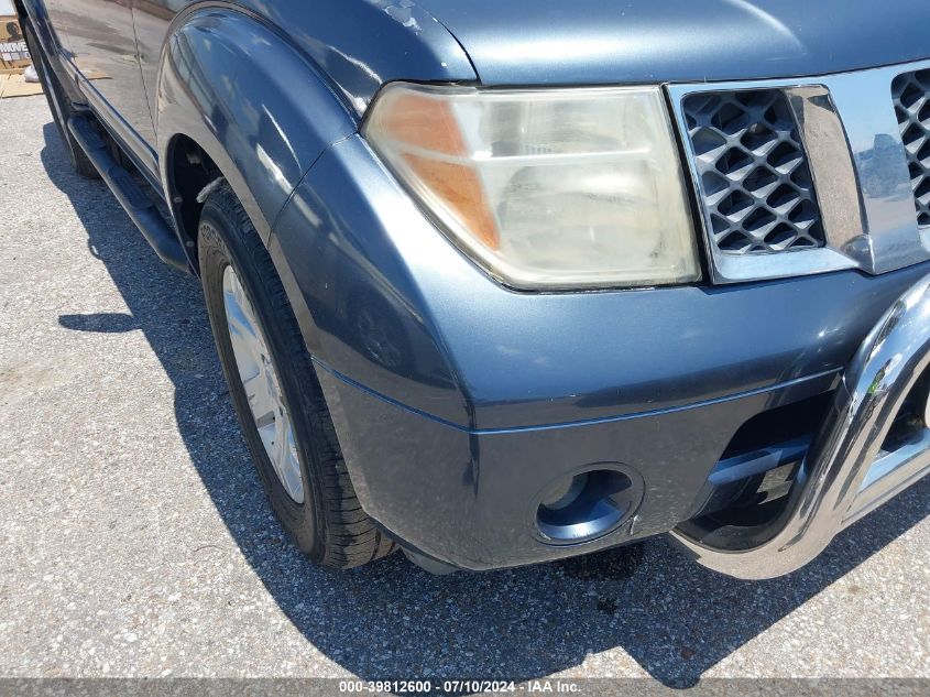 2006 Nissan Pathfinder S VIN: 5N1AR18U76C662894 Lot: 39812600