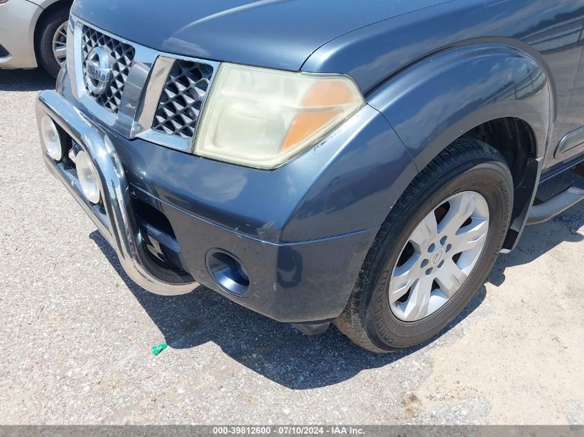 2006 Nissan Pathfinder S VIN: 5N1AR18U76C662894 Lot: 39812600