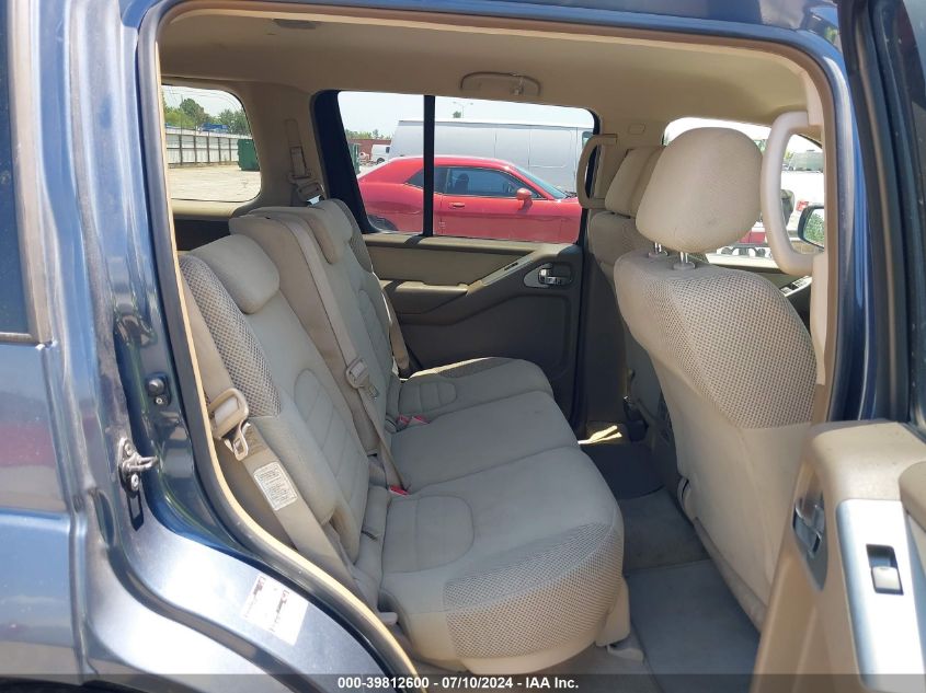 2006 Nissan Pathfinder S VIN: 5N1AR18U76C662894 Lot: 39812600