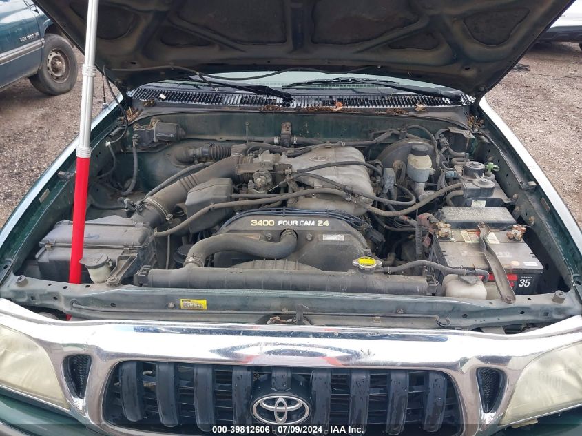 2001 Toyota Tacoma Prerunner V6 VIN: 5TEGN92N81Z777945 Lot: 39812606