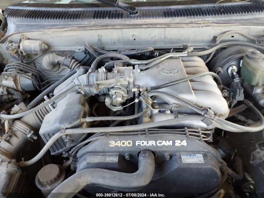 1999 Toyota 4Runner Limited V6 VIN: JT3GN87R5X0123813 Lot: 39812612