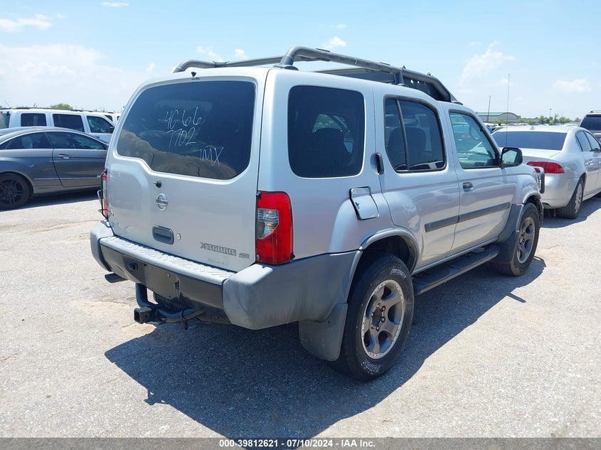 2004 Nissan Xterra Se VIN: 5N1ED28T54C667702 Lot: 39812621