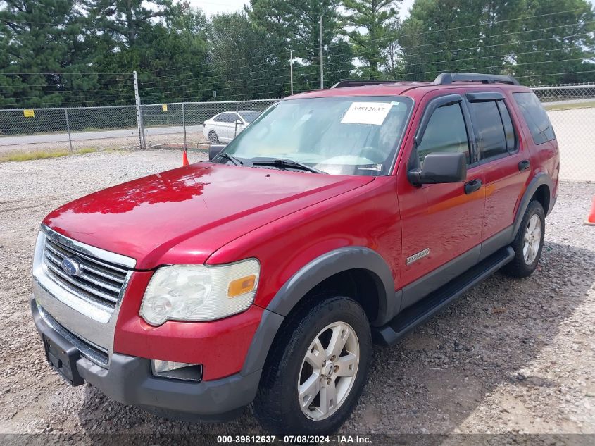 2006 Ford Explorer Xlt VIN: 1FMEU73E26UA67187 Lot: 39812637