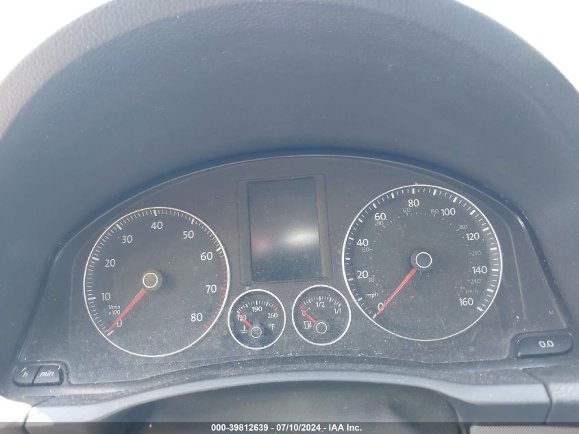 2009 Volkswagen Jetta Sel VIN: 3VWRM71K29M085600 Lot: 39812639