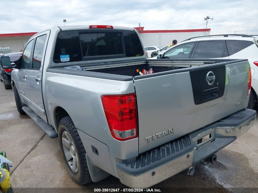 2005 Nissan Titan Le VIN: 1N6BA07A05N572441 Lot: 39812647