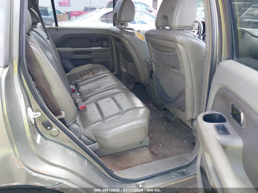 2007 Honda Pilot Ex-L VIN: 5FNYF186X7B007436 Lot: 39812655