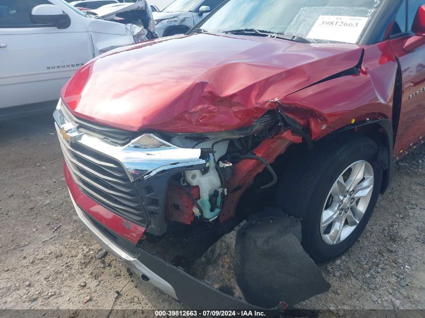 2022 Chevrolet Blazer Fwd 2Lt VIN: 3GNKBCR47NS113221 Lot: 39812663