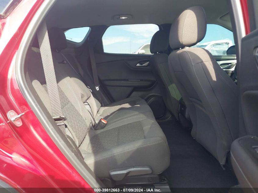 2022 Chevrolet Blazer Fwd 2Lt VIN: 3GNKBCR47NS113221 Lot: 39812663