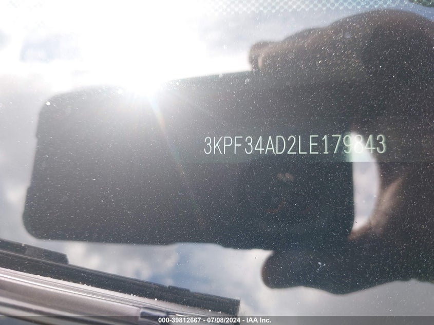 2020 KIA FORTE GT-LINE - 3KPF34AD2LE179843