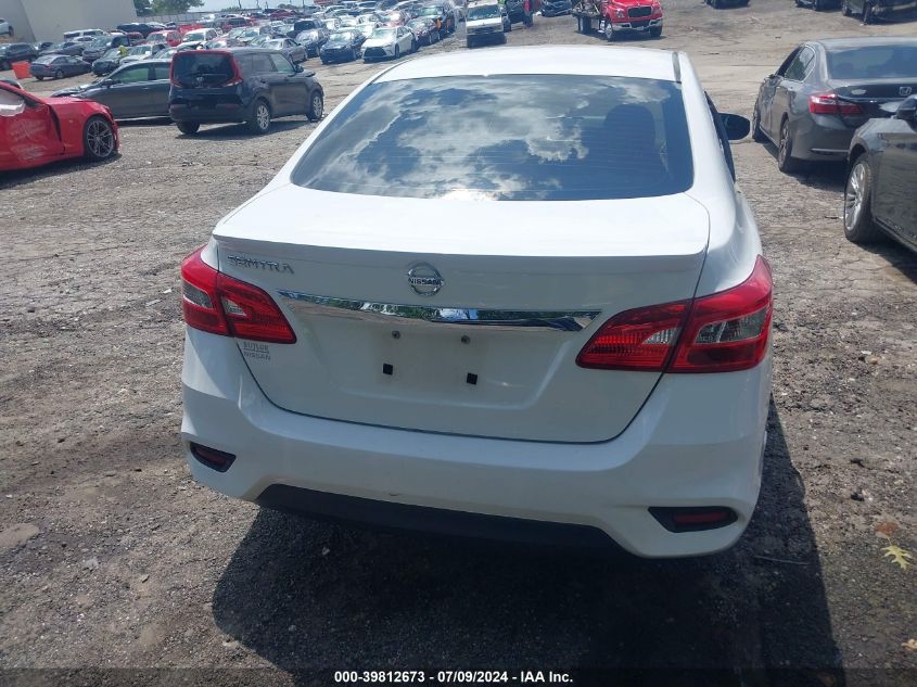 2017 Nissan Sentra S VIN: 3N1AB7AP9HY227730 Lot: 39812673