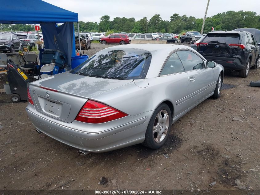 WDBPJ75J84A041173 2004 Mercedes-Benz Cl 500