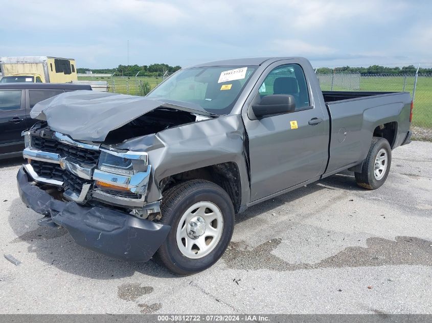 2018 Chevrolet Silverado 1500 Wt VIN: 1GCNCNEH2JZ140573 Lot: 39812722