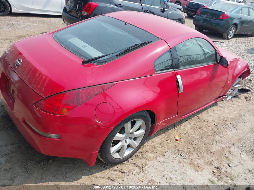 2003 Nissan 350Z Coupe VIN: JN1AZ34DX3T118653 Lot: 39812723