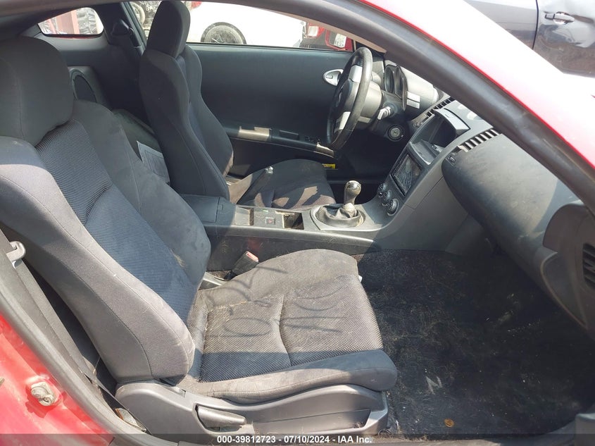 2003 Nissan 350Z Coupe VIN: JN1AZ34DX3T118653 Lot: 39812723