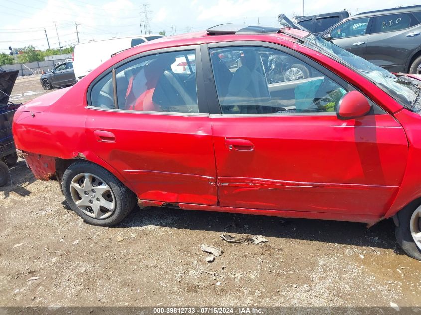 2005 Hyundai Elantra Gls/Gt VIN: KMHDN46DX5U197033 Lot: 39812733