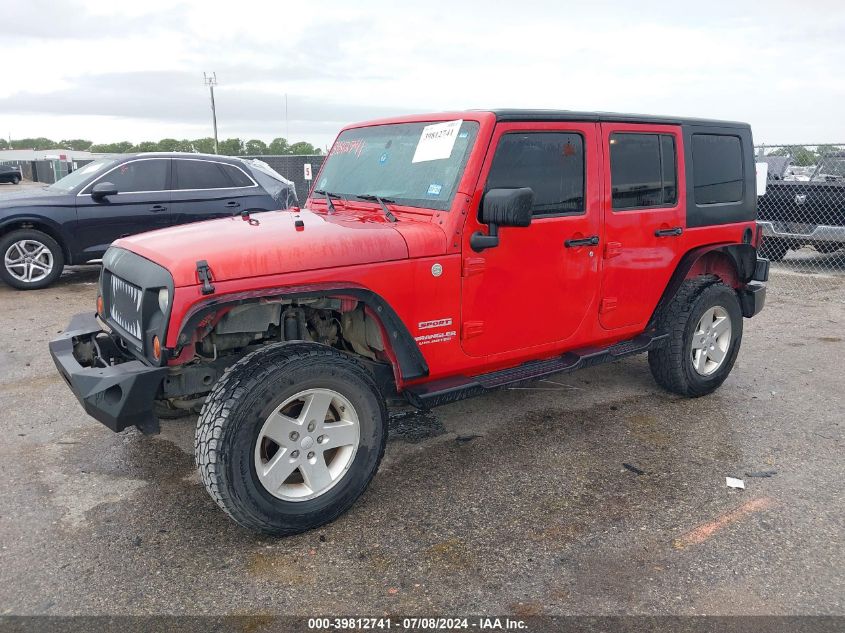 2010 Jeep Wrangler Unlimited Sport VIN: 1J4BA3H18AL193061 Lot: 39812741