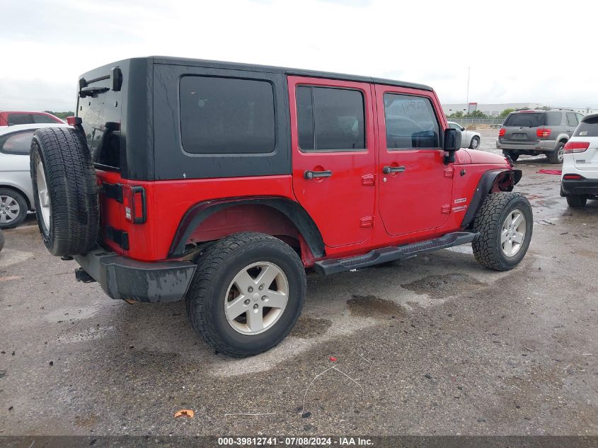 2010 Jeep Wrangler Unlimited Sport VIN: 1J4BA3H18AL193061 Lot: 39812741