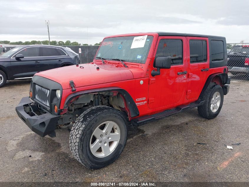 2010 Jeep Wrangler Unlimited Sport VIN: 1J4BA3H18AL193061 Lot: 39812741