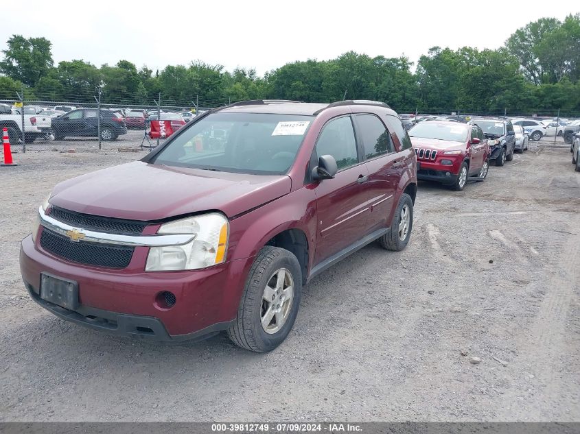 2CNDL23F096246017 2009 Chevrolet Equinox Ls