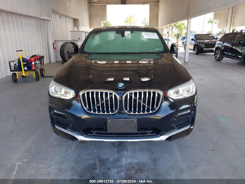 2020 BMW X4 xDrive30I VIN: 5UX2V1C01L9B00914 Lot: 39812752