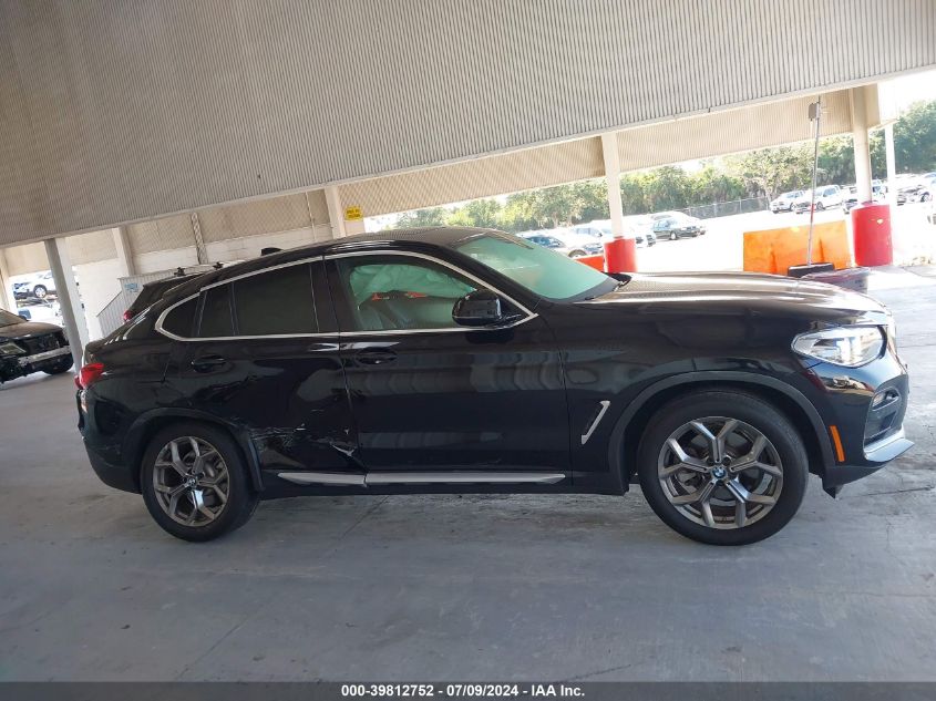 2020 BMW X4 xDrive30I VIN: 5UX2V1C01L9B00914 Lot: 39812752