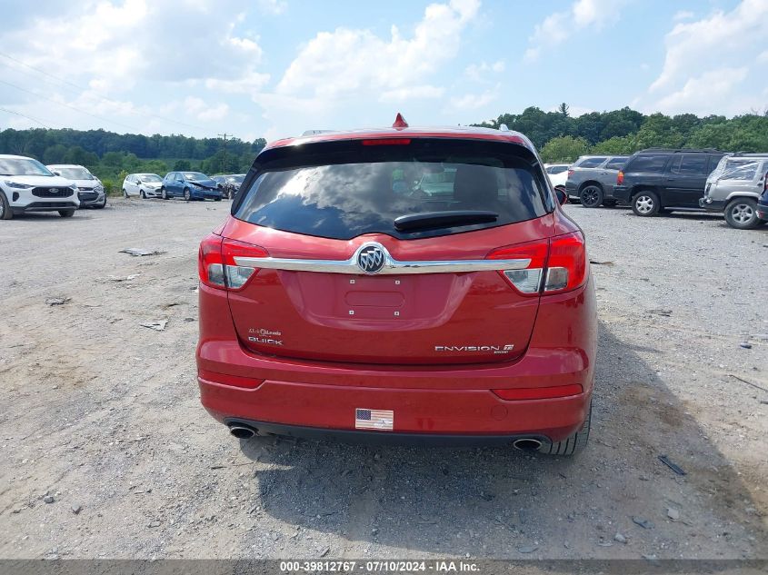 2016 Buick Envision Premium I VIN: LRBFXESXXGD186788 Lot: 39812767