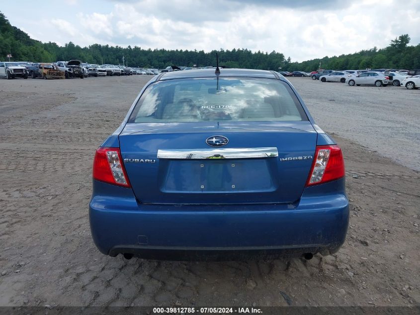 JF1GE61609H522427 2009 Subaru Impreza 2.5I