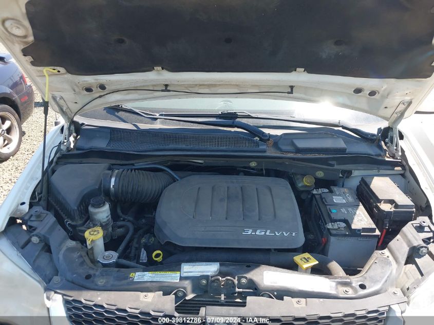 2012 Dodge Grand Caravan Sxt VIN: 2C4RDGCG5CR404435 Lot: 39812786