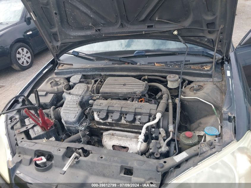 2004 Honda Civic Lx VIN: 2HGES16504H564646 Lot: 39812799