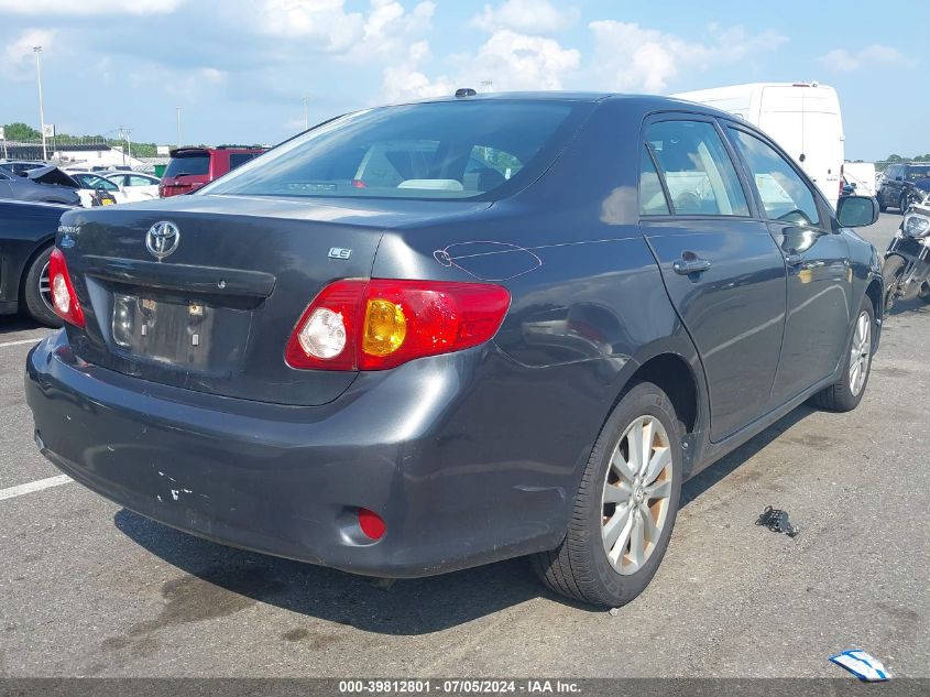 2010 Toyota Corolla Le VIN: 1NXBU4EE4AZ228677 Lot: 39812801