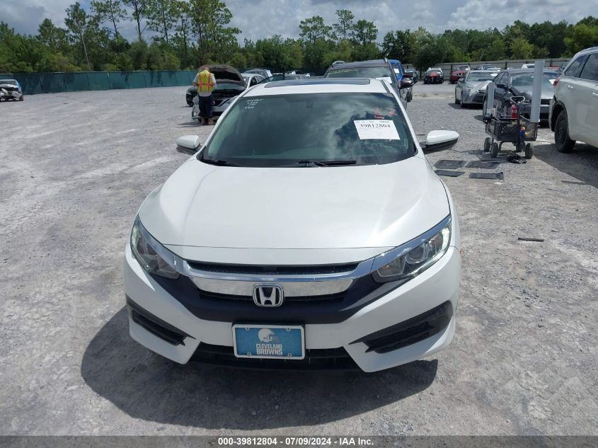 2018 Honda Civic Ex VIN: 19XFC2F76JE034891 Lot: 39812804