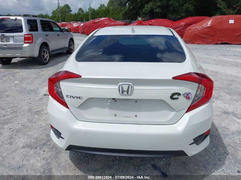 2018 Honda Civic Ex VIN: 19XFC2F76JE034891 Lot: 39812804