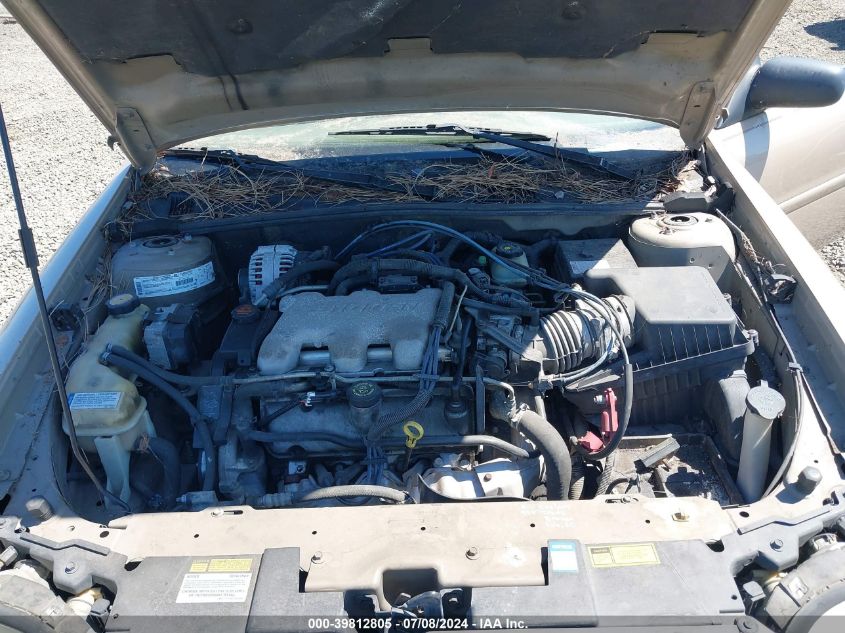 2001 Chevrolet Malibu VIN: 1G1ND52J916265228 Lot: 39812805