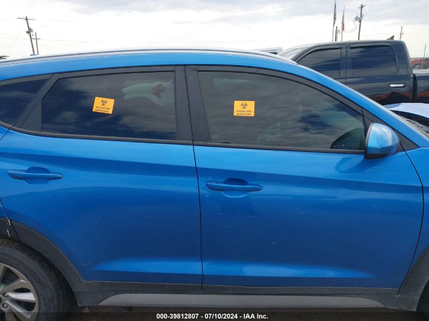 KM8J3CA4XJU732222 2018 Hyundai Tucson Sel