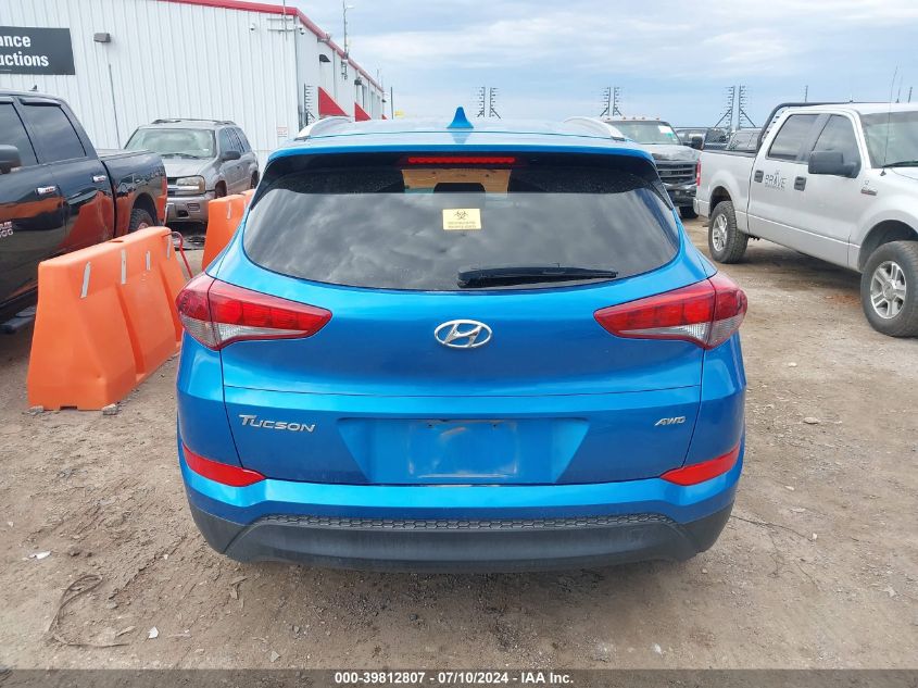 KM8J3CA4XJU732222 2018 Hyundai Tucson Sel